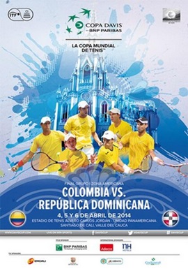 Revista Copa Davis - Colombia vs República Dominicana 2014